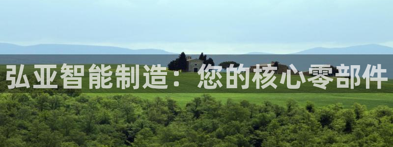 天辰天富娱乐:弘亚智能制造:您的核心零部件